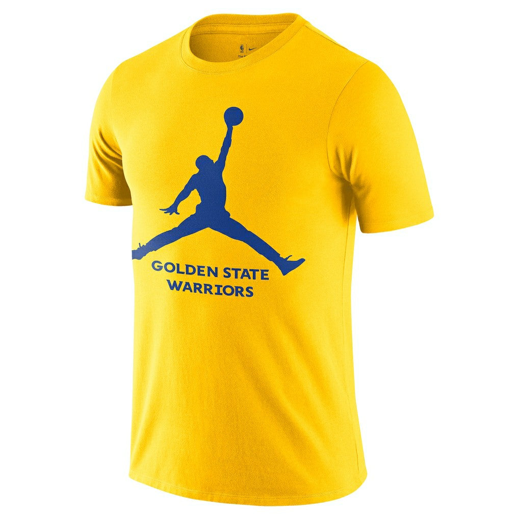 Golden State Warriors Essential Jumpman T-Shirt Gold - Nike