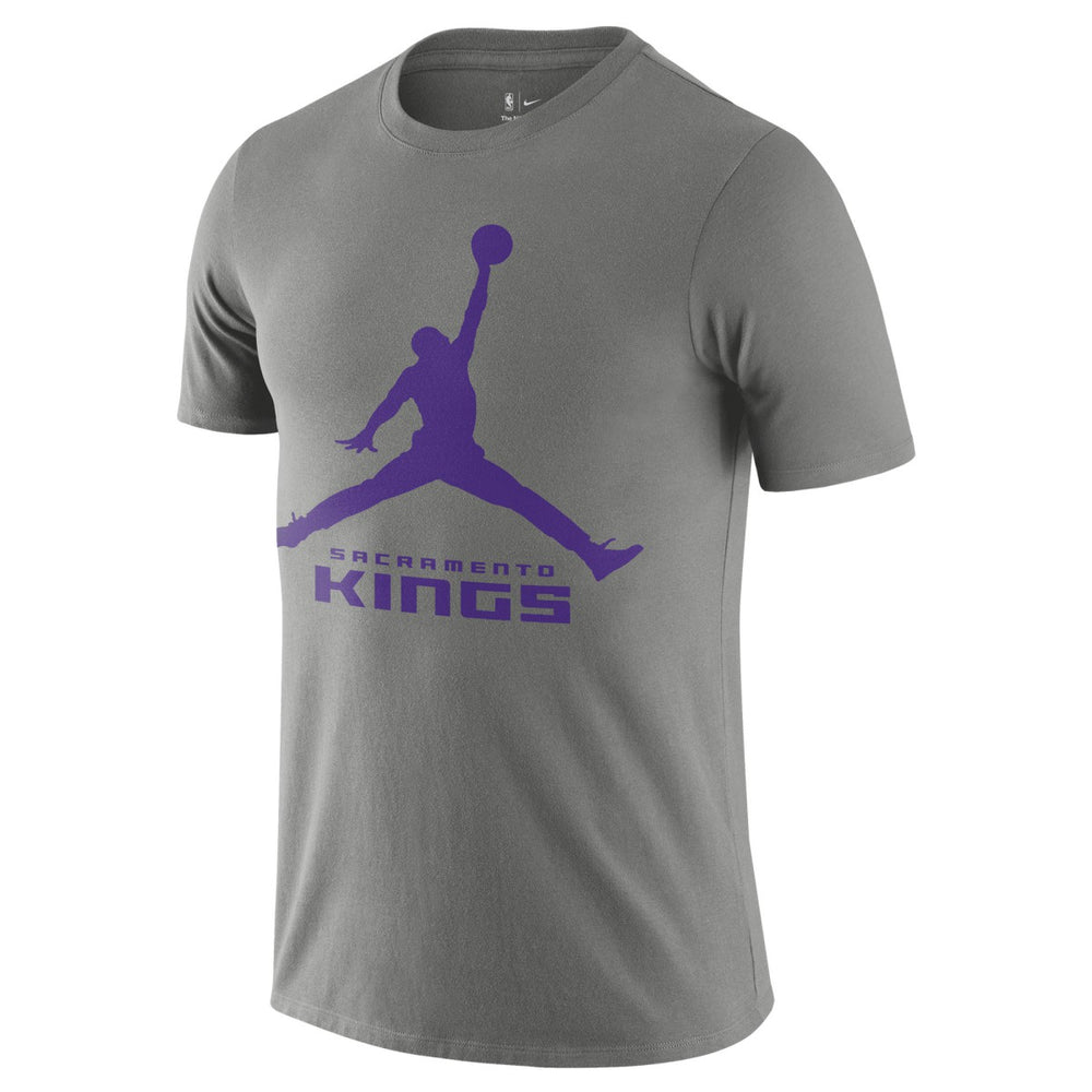 Sacramento Kings Essential Jumpman T-Shirt Gray - Nike outlet