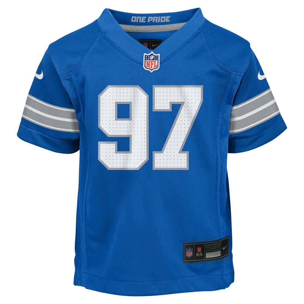 Aidan Hutchinson Detroit Lions Preschool Player Game Jersey - Blue Jerseys