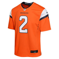 Patrick Surtain II Denver Broncos Youth Game Jersey - Orange Jerseys