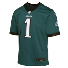 Jalen Hurts Philadelphia Eagles Youth Game Jersey - Green Jerseys