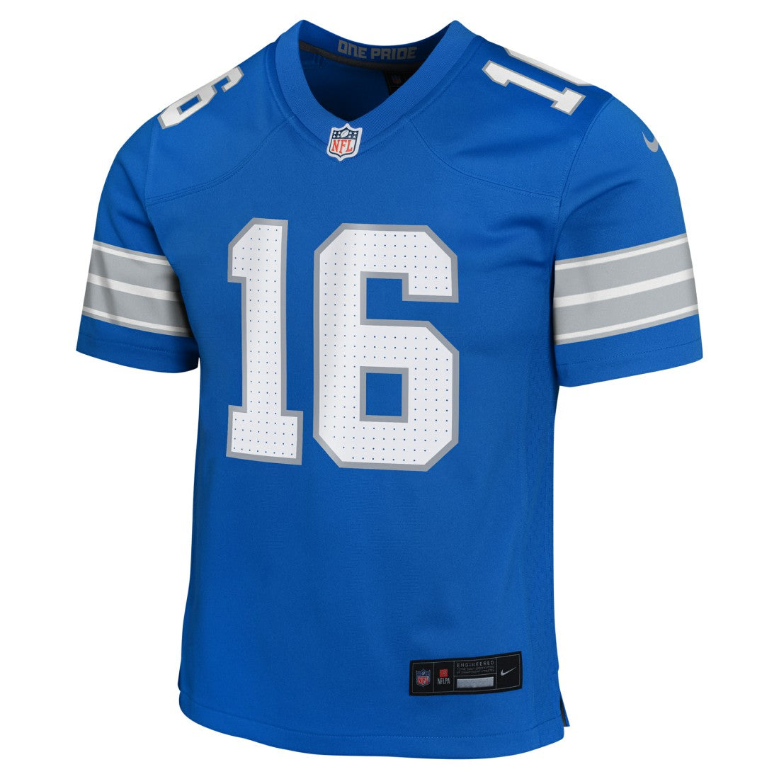 Jared Goff Detroit Lions Youth Game Jersey - Blue Jerseys