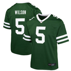 Garrett Wilson New York Jets Youth Game Jersey - Green Jerseys