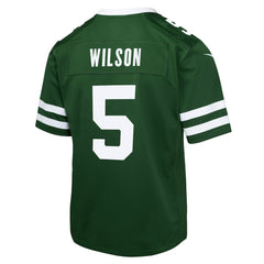 Garrett Wilson New York Jets Youth Game Jersey - Green Jerseys