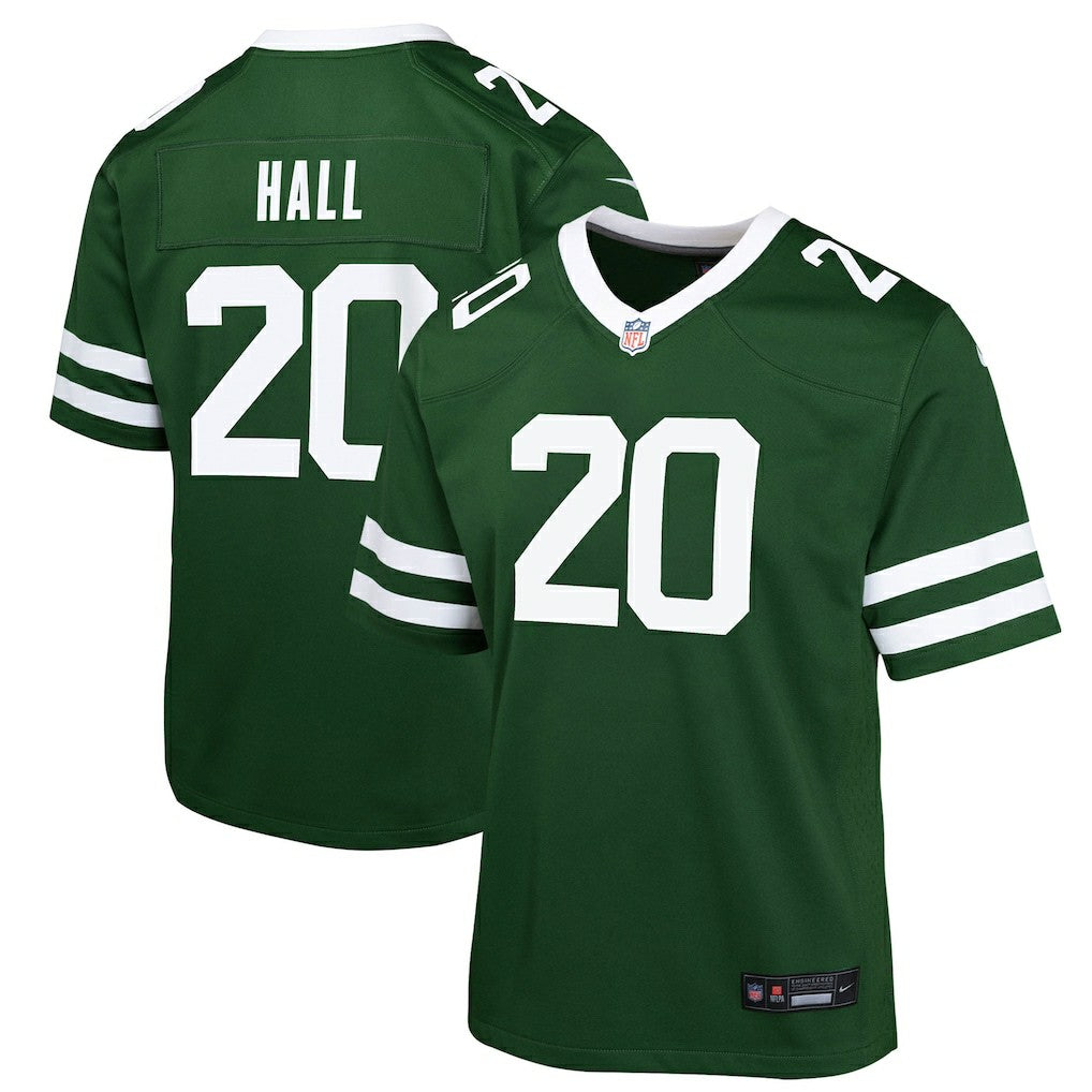 Breece Hall New York Jets Youth Game Jersey - Green Jerseys