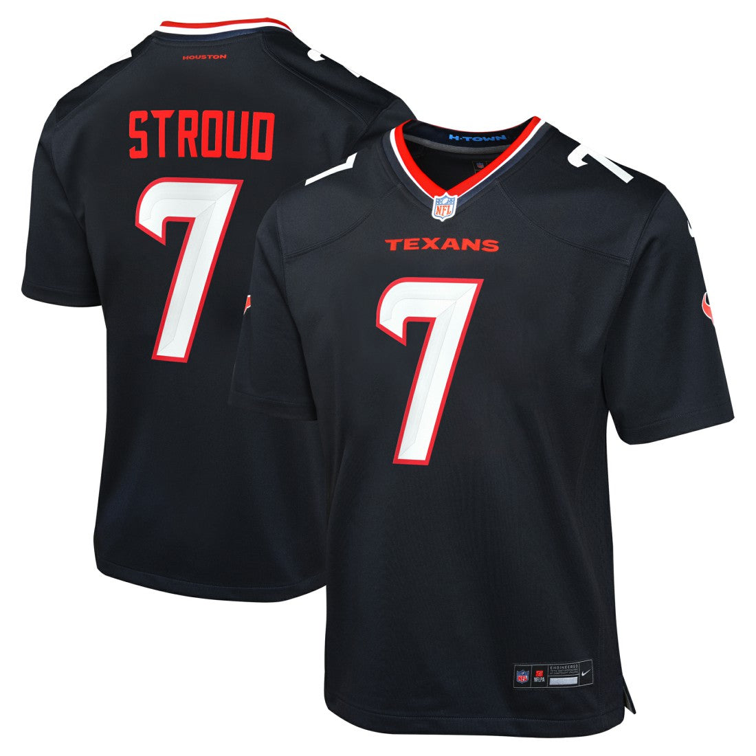 C.J. Stroud Houston Texans Youth Game Jersey - Navy Jerseys