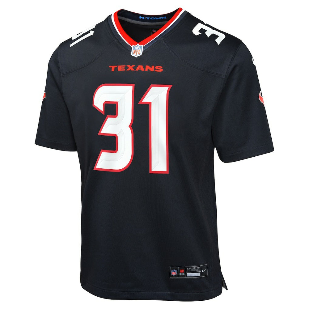 Dameon Pierce Houston Texans Youth Game Jersey - Navy Jerseys
