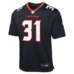 Dameon Pierce Houston Texans Youth Game Jersey - Navy Jerseys