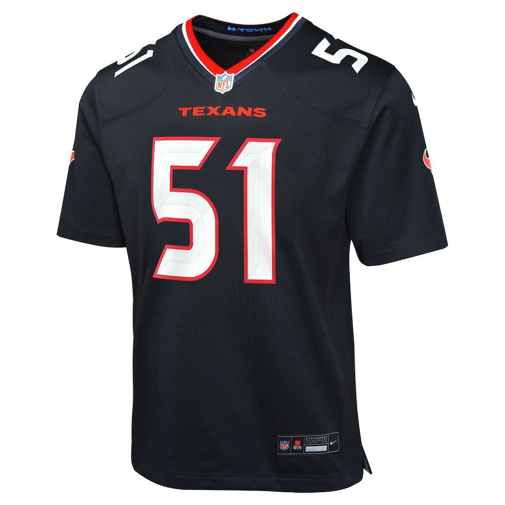 Will Anderson Jr. Houston Texans Youth Game Jersey - Navy Jerseys