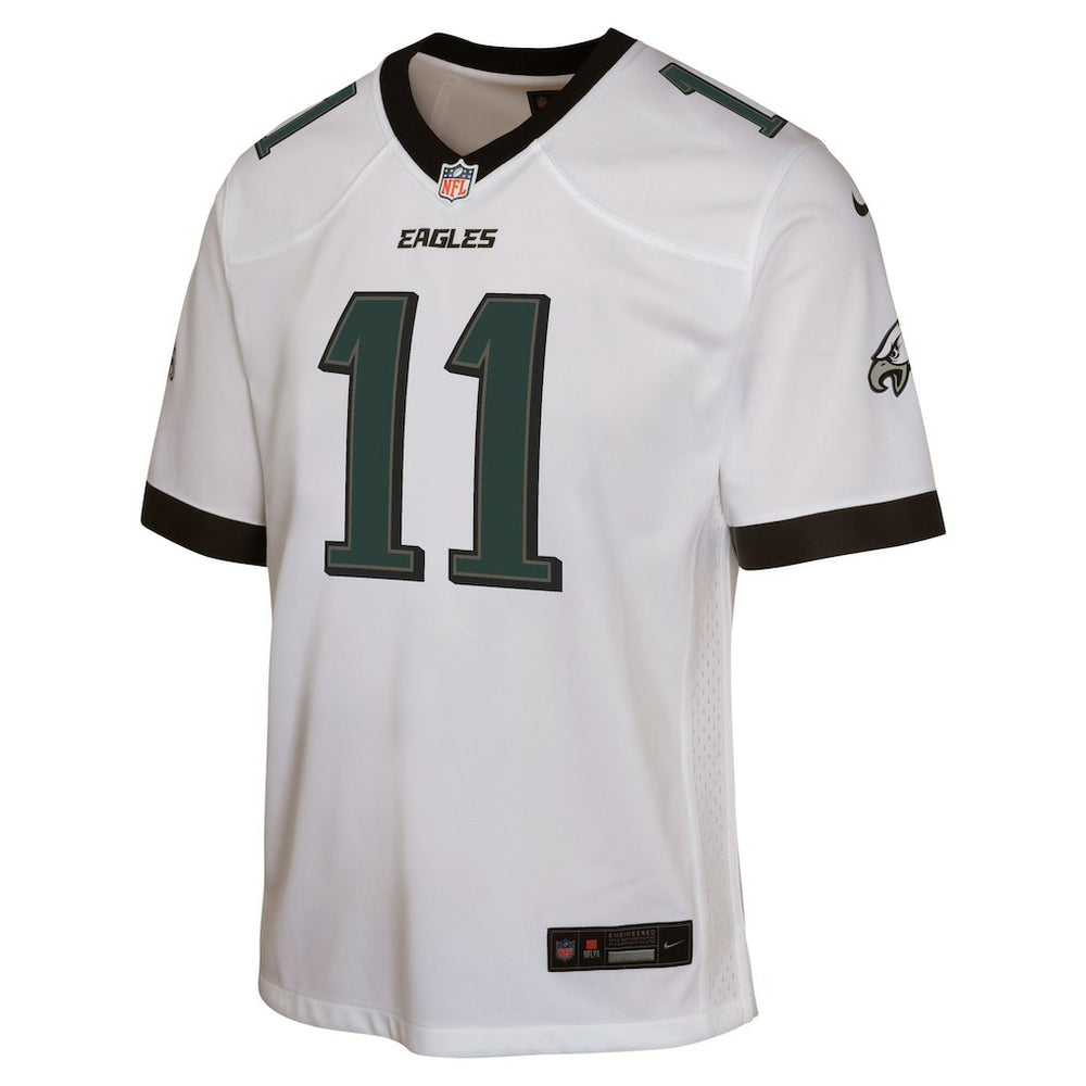 A.J. Brown Philadelphia Eagles Youth Game Jersey - White Jerseys