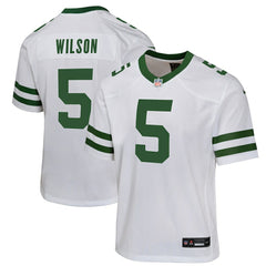 Garrett Wilson New York Jets Youth Game Jersey - White Jerseys
