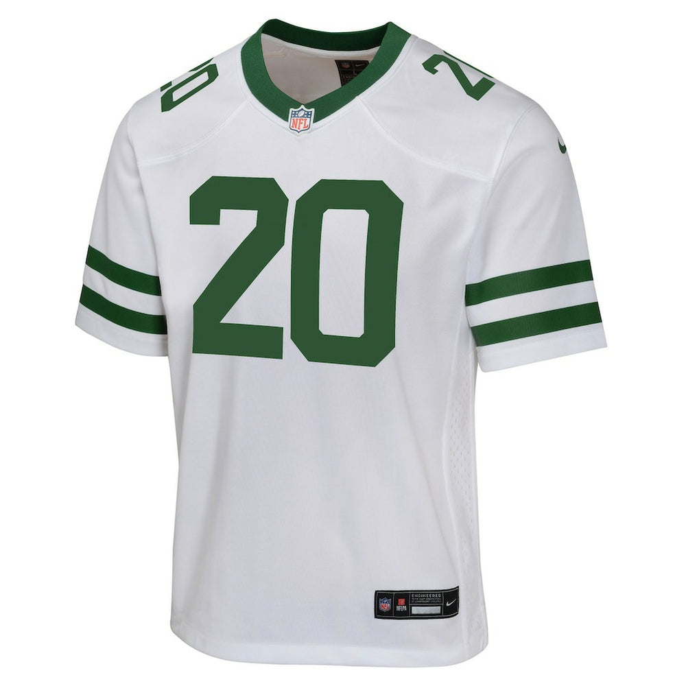 Breece Hall New York Jets Youth Game Jersey - White Jerseys