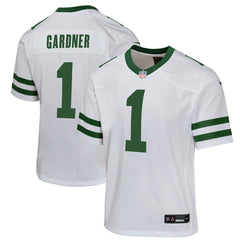 Ahmad Sauce Gardner New York Jets Youth Game Jersey - White Jerseys