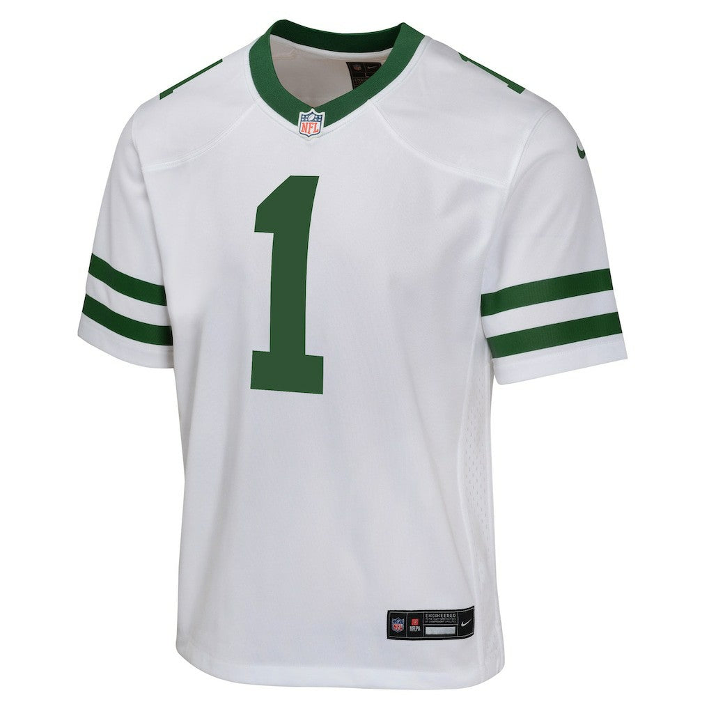 Ahmad Sauce Gardner New York Jets Youth Game Jersey - White Jerseys