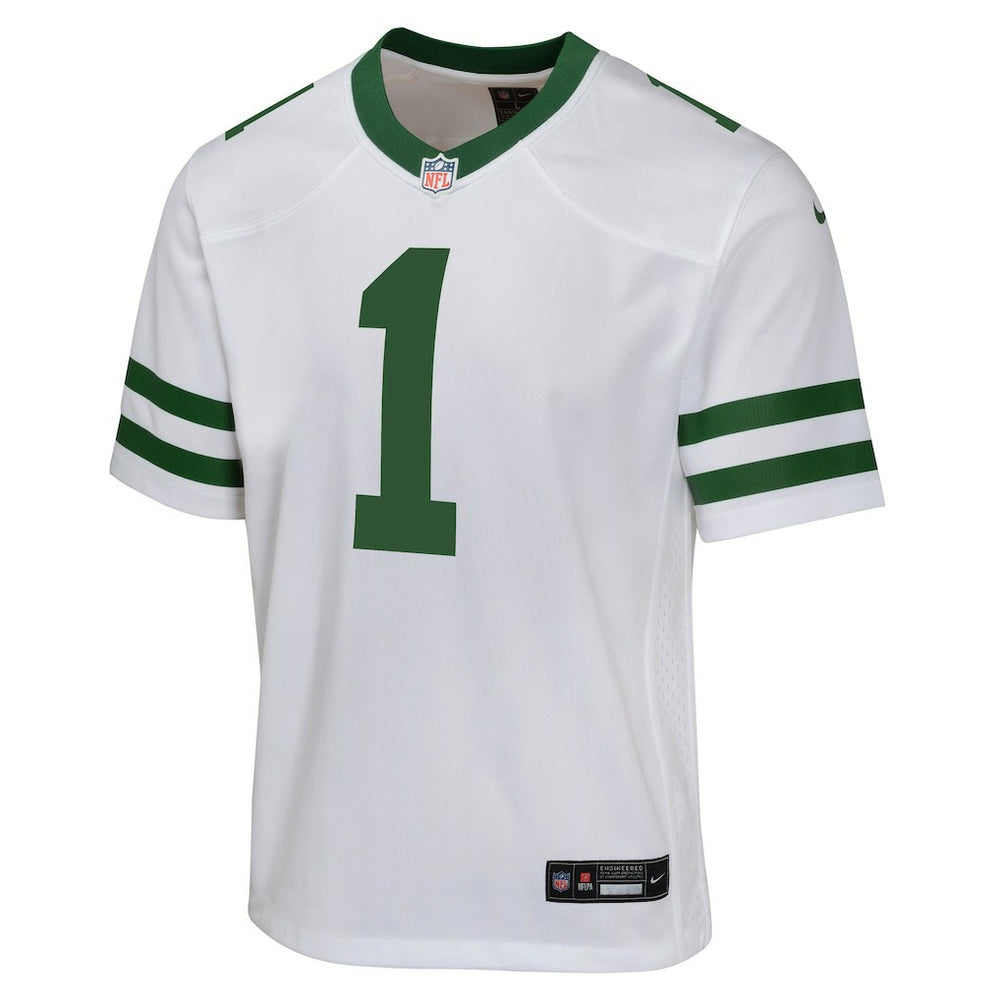 Ahmad Sauce Gardner New York Jets Youth Game Jersey - White Jerseys