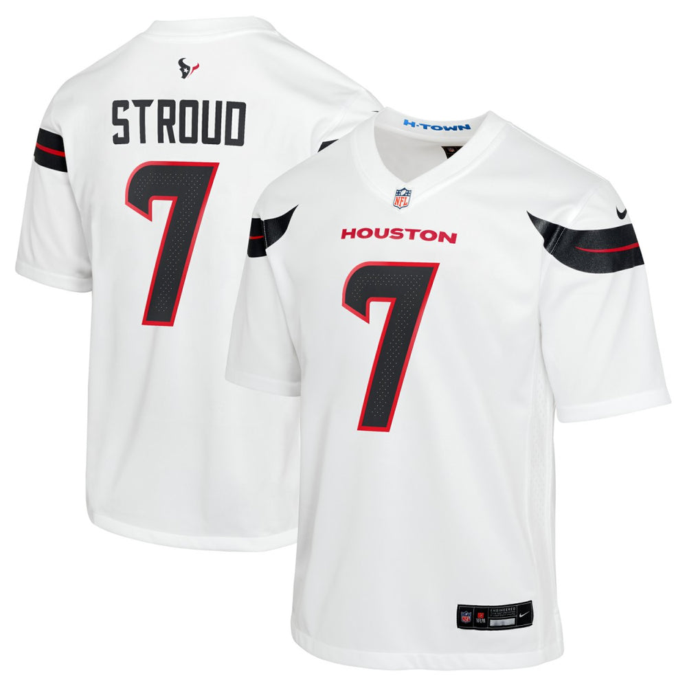 C.J. Stroud Houston Texans Youth Game Jersey - White Jerseys