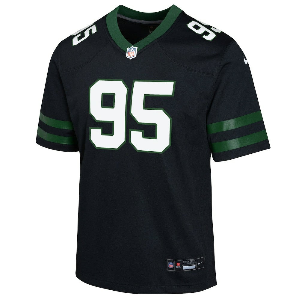 Quinnen Williams New York Jets Youth Game Jersey - Black Jerseys
