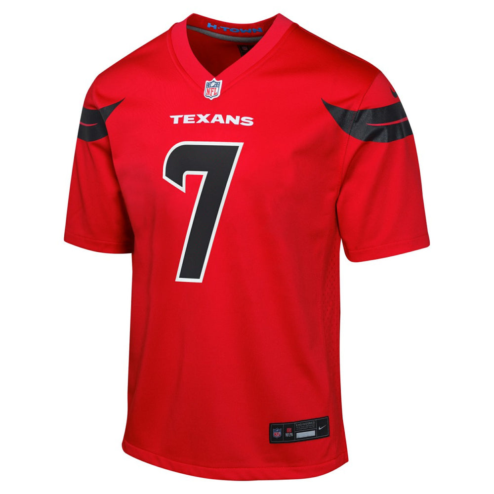C.J. Stroud Houston Texans Youth Game Jersey - Red Jerseys