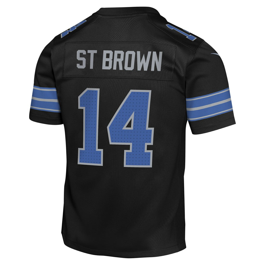 Amon-Ra St. Brown Detroit Lions Youth Game Jersey - Black Jerseys