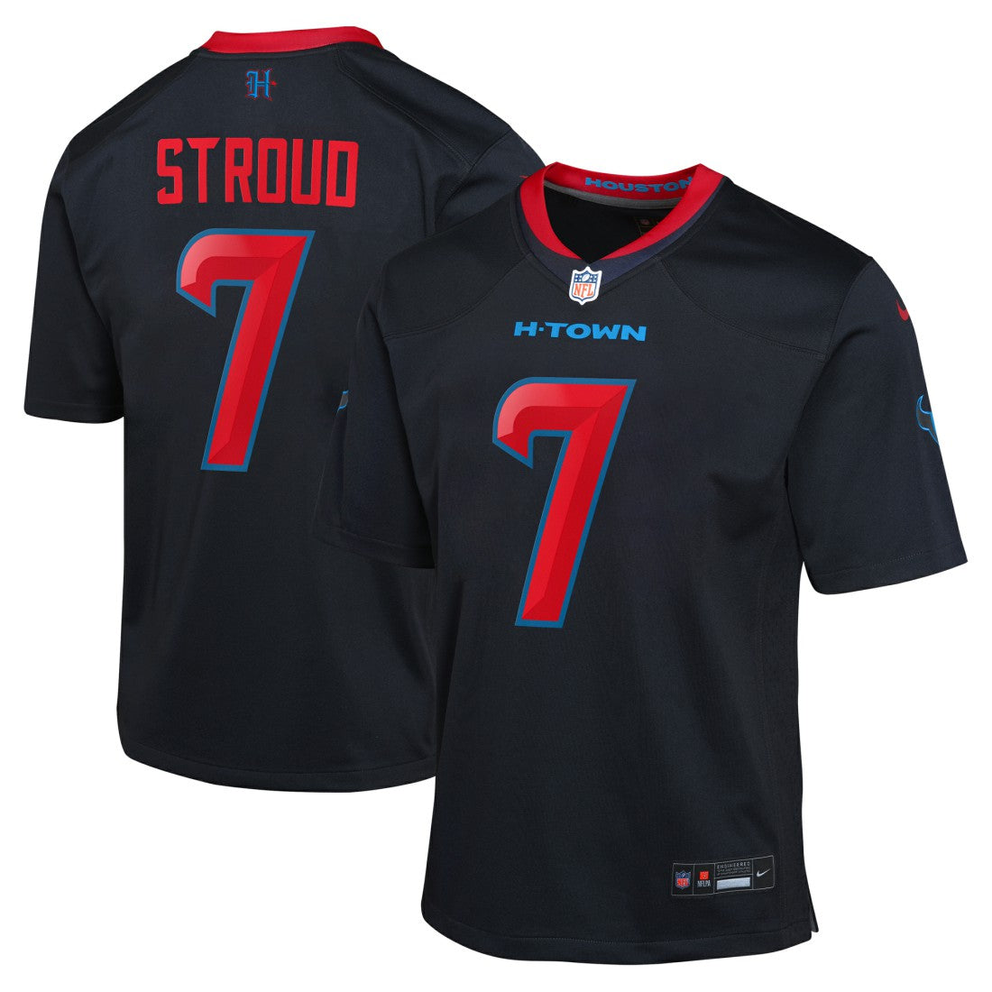 C.J. Stroud Houston Texans Youth Game Jersey - Navy Jerseys