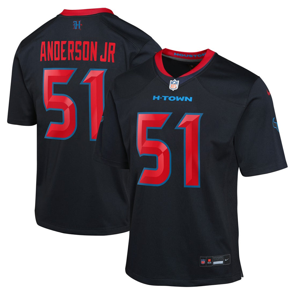 Will Anderson Jr. Houston Texans Youth Game Jersey - Navy Jerseys