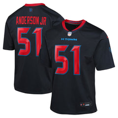 Will Anderson Jr. Houston Texans Youth Game Jersey - Navy Jerseys