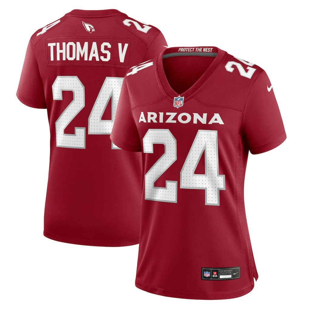 Starling Thomas V Arizona Cardinals Women's Team Game Jersey - Cardinal Jerseys
