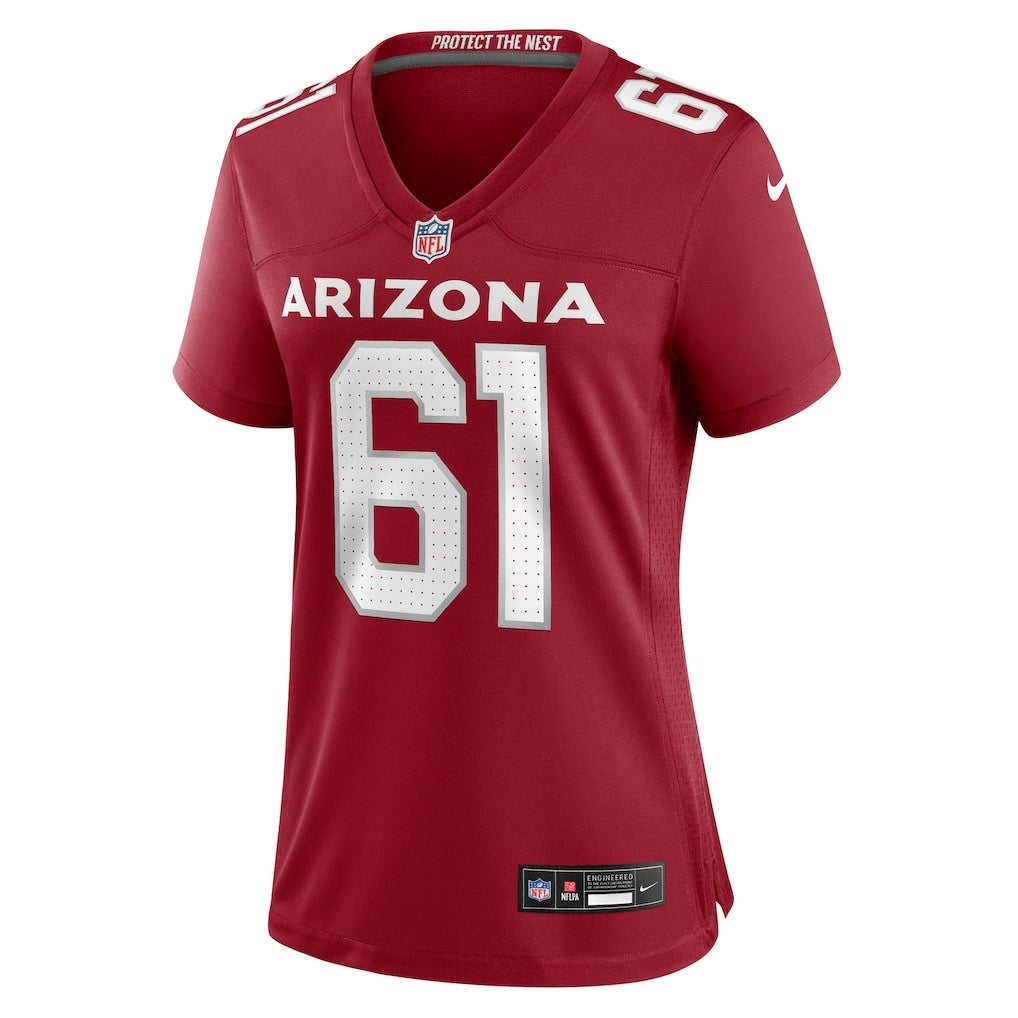 Carter O'Donnell Arizona Cardinals Women's Team Game Jersey - Cardinal Jerseys