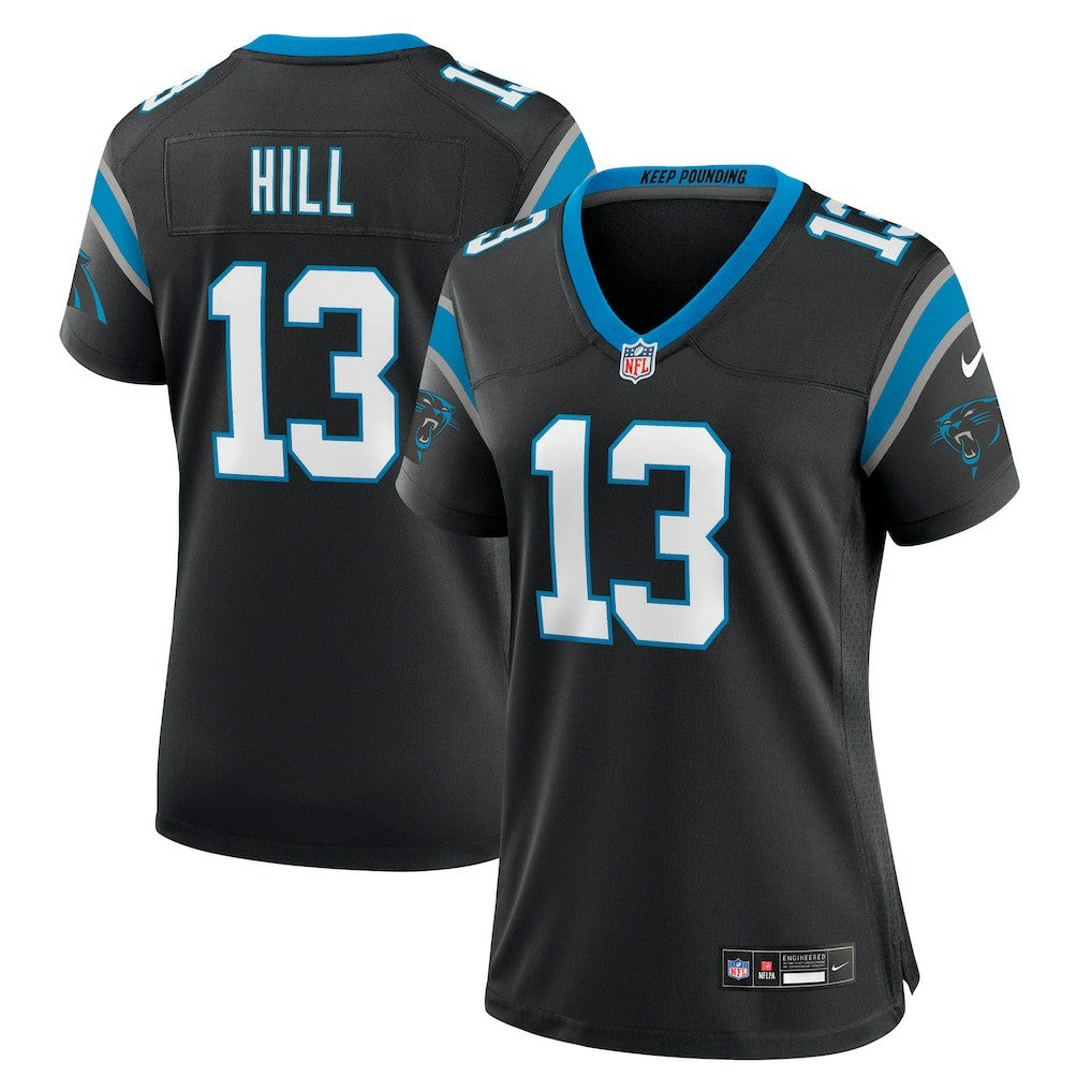 Troy Hill Carolina Panthers Women's Team Game Jersey - Black Jerseys