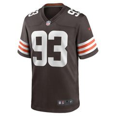 Shelby Harris Cleveland Browns Team Game Jersey - Brown Jerseys