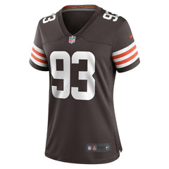 Shelby Harris Cleveland Browns Women's Team Game Jersey - Brown Jerseys