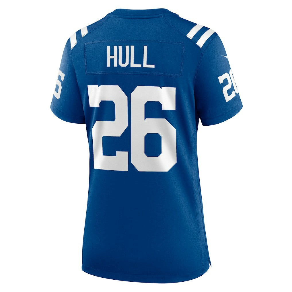 Evan Hull Indianapolis Colts Women's Team Game Jersey - Royal Jerseys