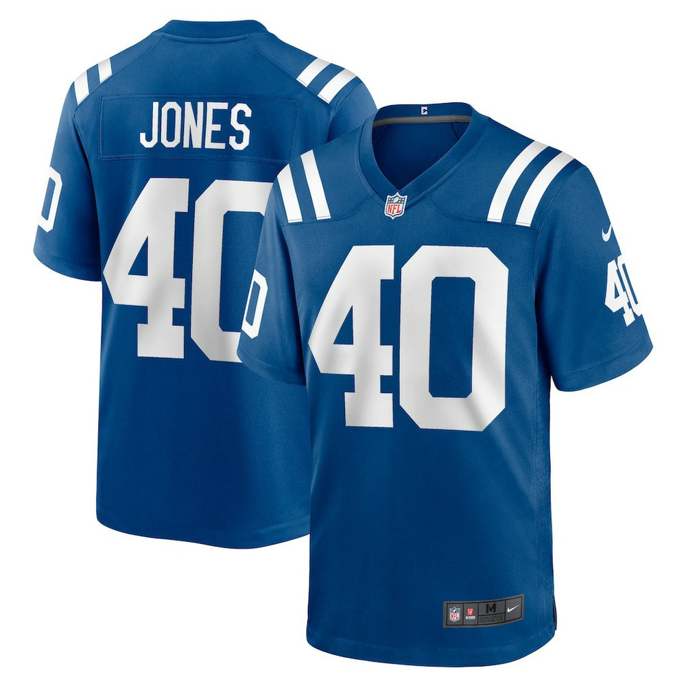 Jaylon Jones Indianapolis Colts Team Game Jersey - Royal Jerseys