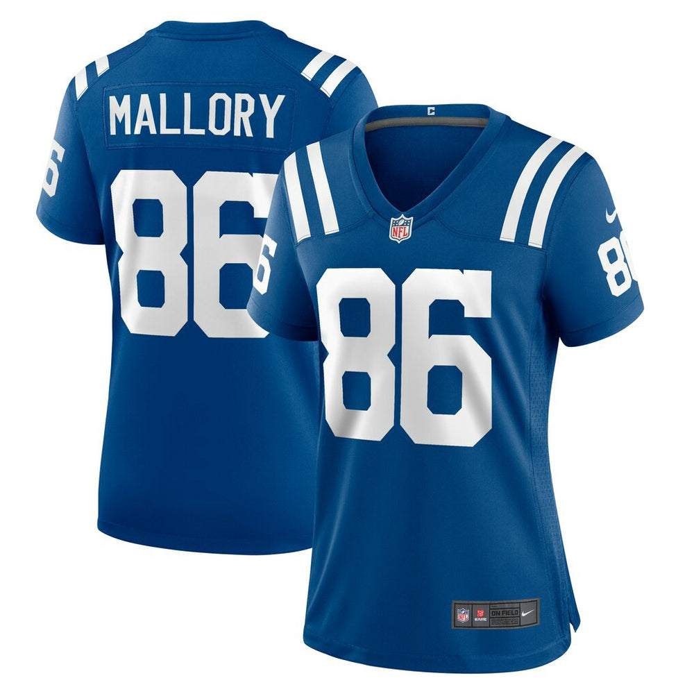 Will Mallory Indianapolis Colts Women's Team Game Jersey - Royal Jerseys
