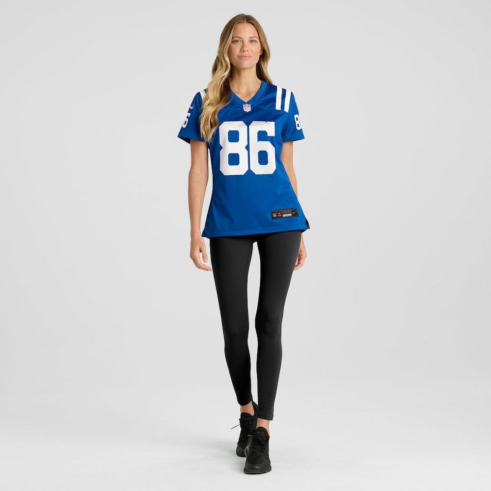 Will Mallory Indianapolis Colts Women's Team Game Jersey - Royal Jerseys