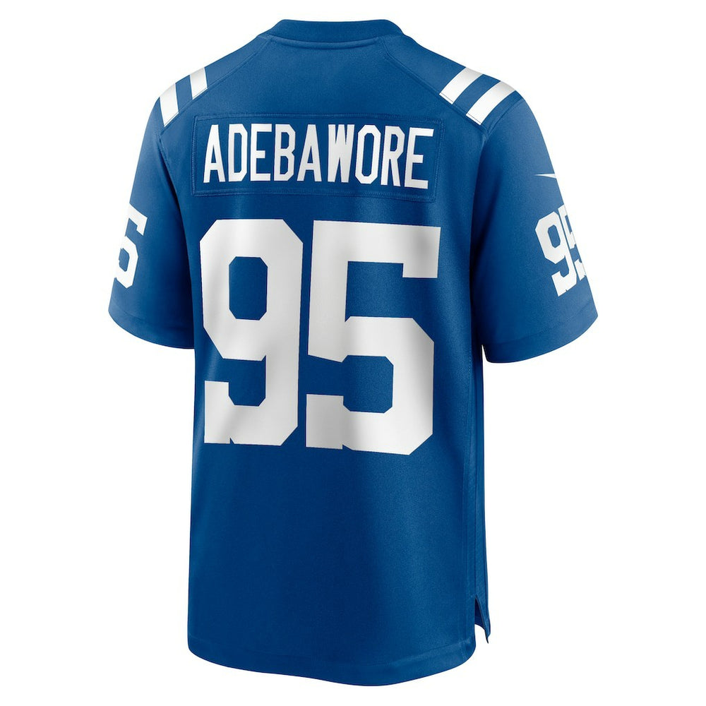 Adetomiwa Adebawore Indianapolis Colts Team Game Jersey - Royal Jerseys