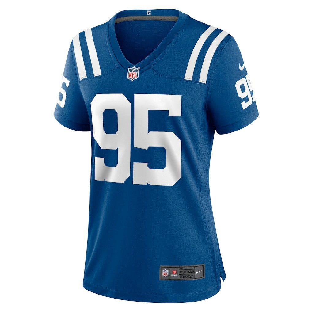 Adetomiwa Adebawore Indianapolis Colts Women's Team Game Jersey - Royal Jerseys