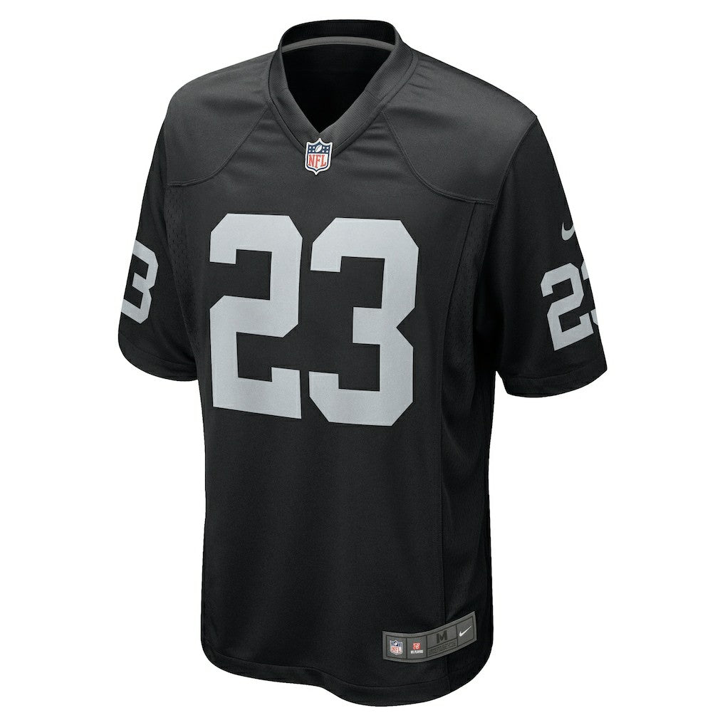 David Long Jr. Las Vegas Raiders Team Game Jersey - Black Jerseys