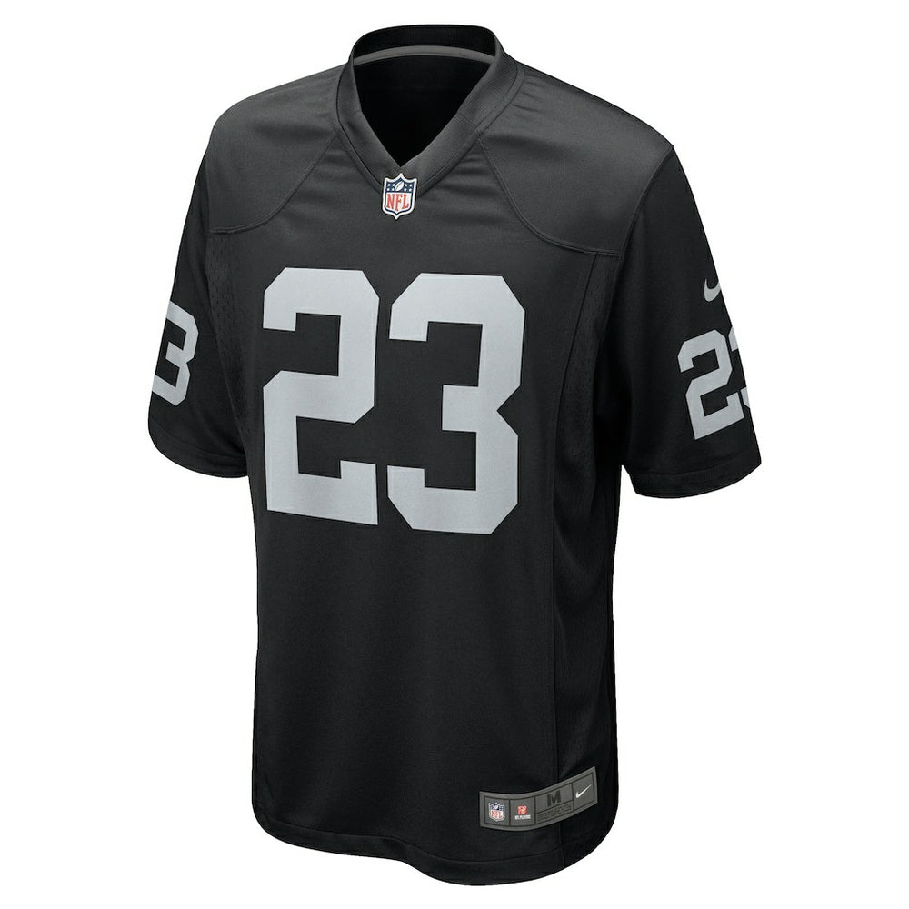 David Long Jr. Las Vegas Raiders Team Game Jersey - Black Jerseys