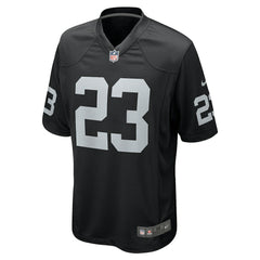David Long Jr. Las Vegas Raiders Team Game Jersey - Black Jerseys