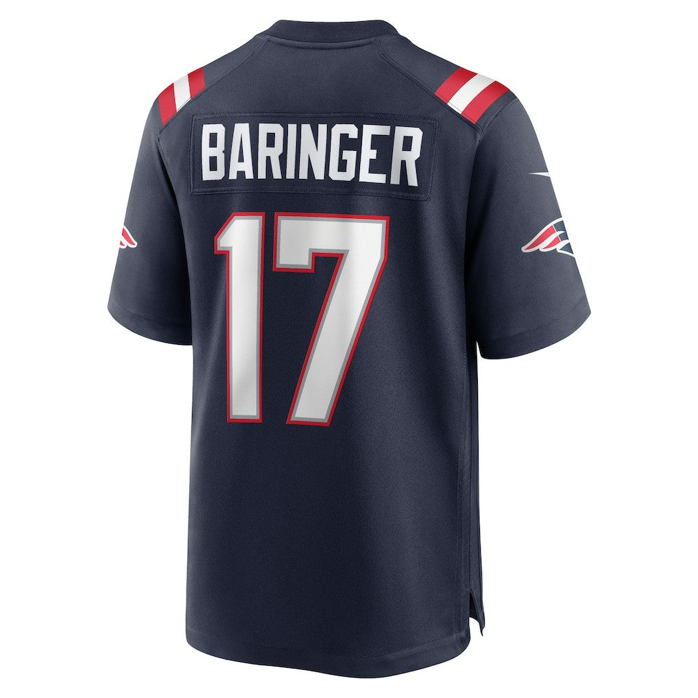 Bryce Baringer New England Patriots Team Game Jersey - Navy Jerseys