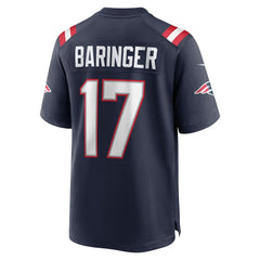 Bryce Baringer New England Patriots Team Game Jersey - Navy Jerseys