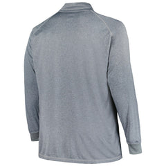 San Diego Padres Profile Big & Tall Raglan Quarter-Zip Top - Gray Tops