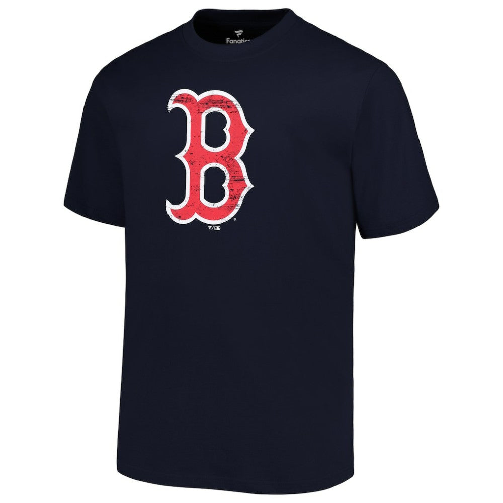 Boston Red Sox Profile Big & Tall Primary Logo T-Shirt - Navy T-shirts