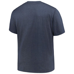Houston Astros Profile Big & Tall Weathered Logo T-Shirt - Heather Navy T-shirts