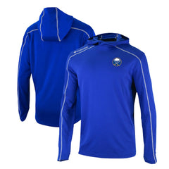 Buffalo Sabres Columbia Omni-Wick Shotgun Long Sleeve Hoodie T-Shirt - Blue | US 200629168