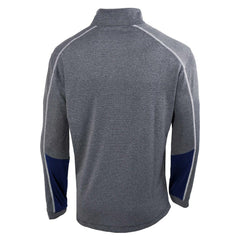 Nashville Predators Columbia Omni-Wick Shotgun 2.0 Quarter-Zip Pullover Top - Gray/Navy | US 200629203