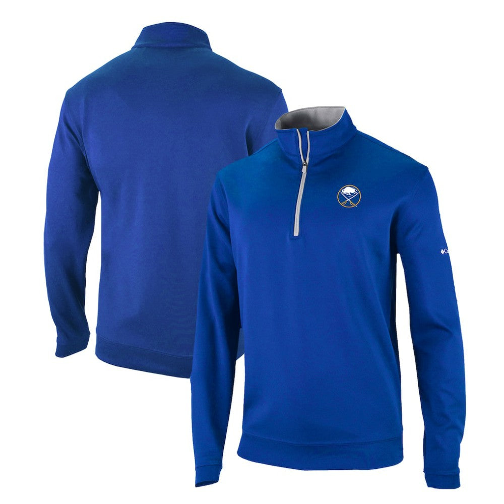 Buffalo Sabres Columbia Omni-Wick Wickhams Hills Half-Zip Pullover Top - Royal | US 200629222