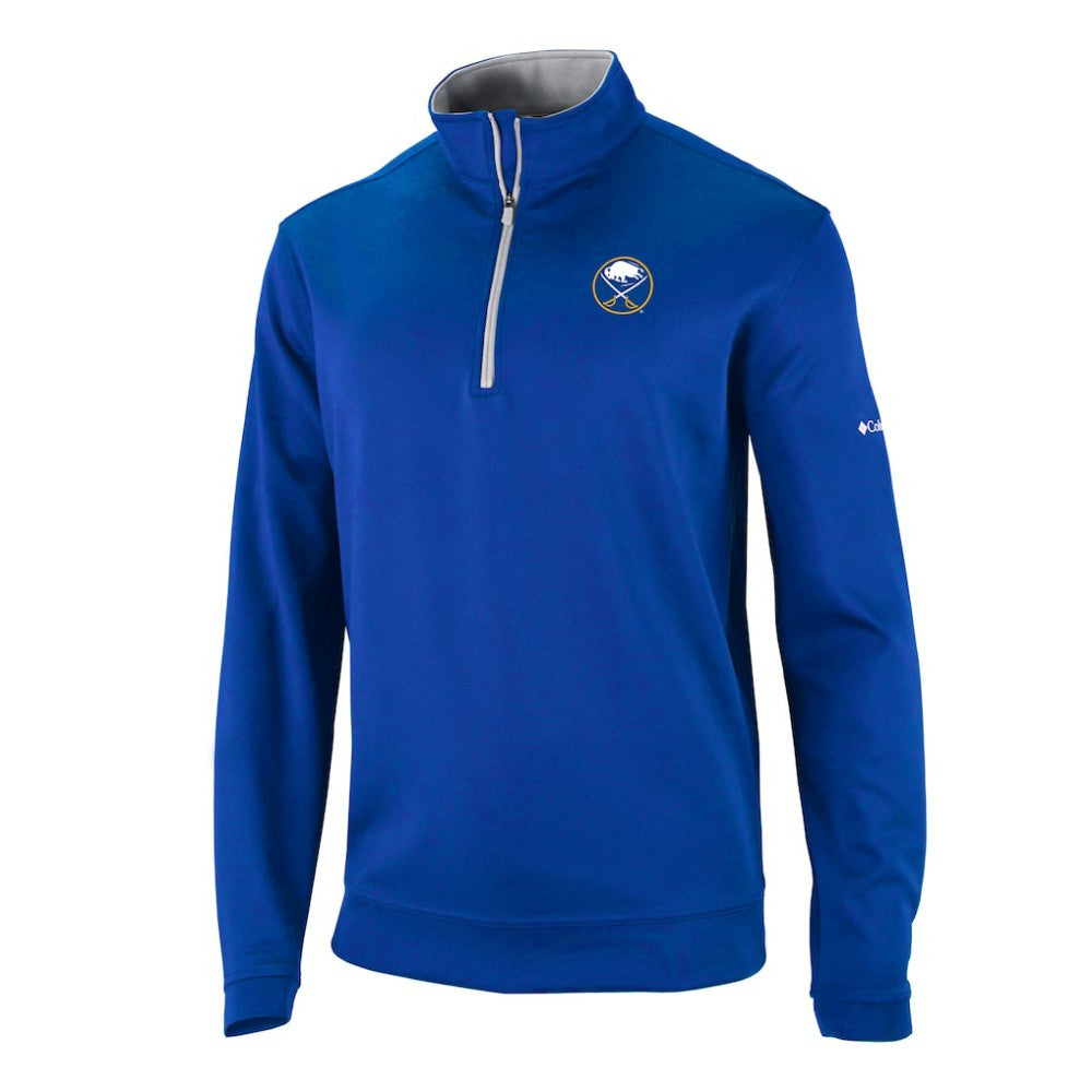 Buffalo Sabres Columbia Omni-Wick Wickhams Hills Half-Zip Pullover Top - Royal | US 200629222