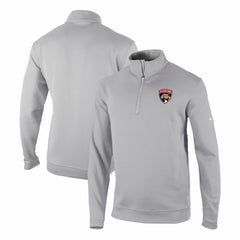Florida Panthers Columbia Omni-Wick Wickhams Hills Half-Zip Pullover Top - Gray | US 200629236